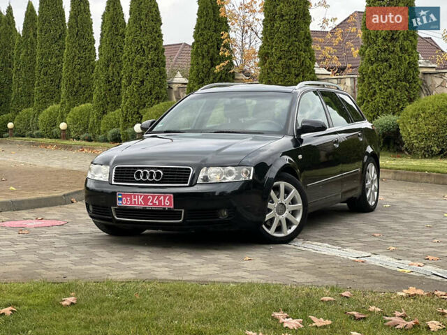 Ауді А4 2004 у Сарнах на Automoto.ua Чорний Ауді А4, об'ємом двигуна 1.8 л та пробігом 221 тис. км за 5950 $, фото 1 на Automoto.ua