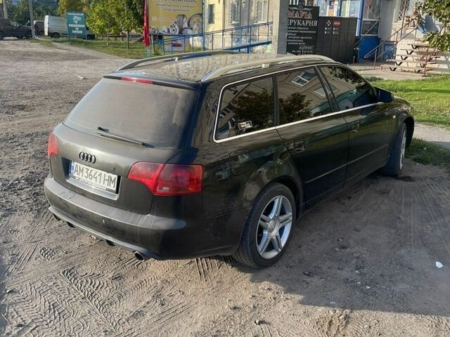 Чорний Ауді А4, об'ємом двигуна 2 л та пробігом 370 тис. км за 6500 $, фото 3 на Automoto.ua