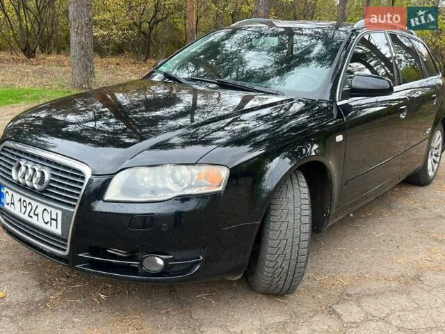 Черный Ауди А4, объемом двигателя 2 л и пробегом 220 тыс. км за 5999 $, фото 2 на Automoto.ua