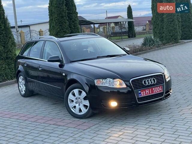 Чорний Ауді А4, об'ємом двигуна 1.8 л та пробігом 245 тис. км за 7500 $, фото 1 на Automoto.ua
