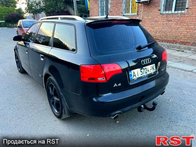 Черный Ауди А4, объемом двигателя 2 л и пробегом 270 тыс. км за 9400 $, фото 3 на Automoto.ua