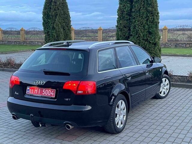 Чорний Ауді А4, об'ємом двигуна 1.8 л та пробігом 245 тис. км за 7500 $, фото 4 на Automoto.ua