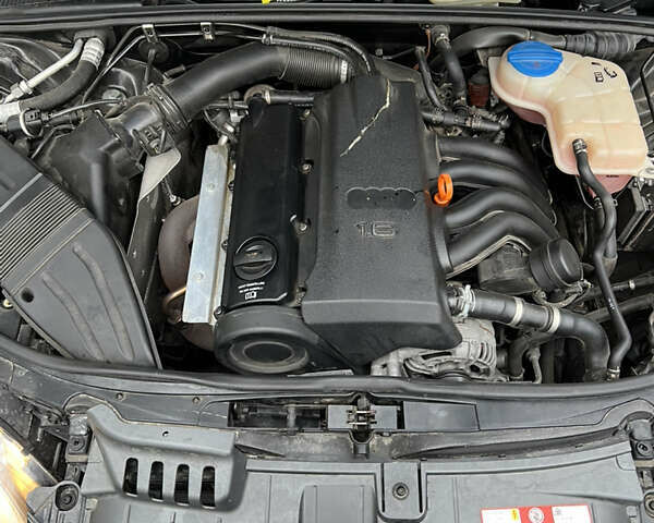 Черный Ауди А4, объемом двигателя 1.6 л и пробегом 210 тыс. км за 6300 $, фото 14 на Automoto.ua