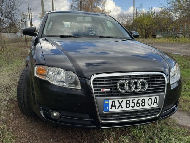 Ауди А4 2006 в Харькове на Automoto.ua Черный Ауди А4, объемом двигателя 2 л и пробегом 202 тыс. км за 7600 $, фото 2 на Automoto.ua