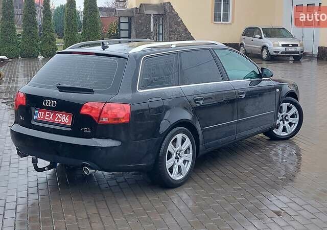 Чорний Ауді А4, об'ємом двигуна 2 л та пробігом 222 тис. км за 8350 $, фото 3 на Automoto.ua