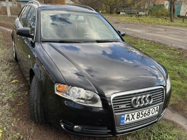 Ауди А4 2006 в Харькове на Automoto.ua Черный Ауди А4, объемом двигателя 2 л и пробегом 202 тыс. км за 7600 $, фото 4 на Automoto.ua