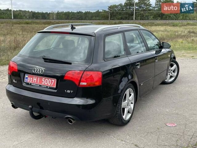 Чорний Ауді А4, об'ємом двигуна 1.8 л та пробігом 145 тис. км за 7650 $, фото 12 на Automoto.ua