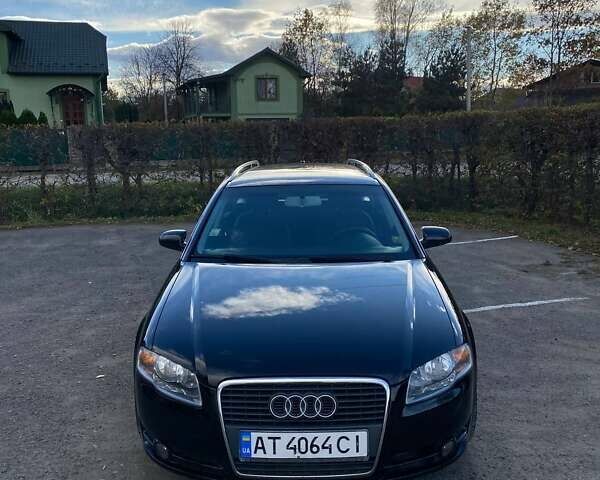 Ауді А4 2006 у Івано-Франківську на Automoto.ua Чорний Ауді А4, об'ємом двигуна 1.97 л та пробігом 339 тис. км за 6250 $, фото 1 на Automoto.ua