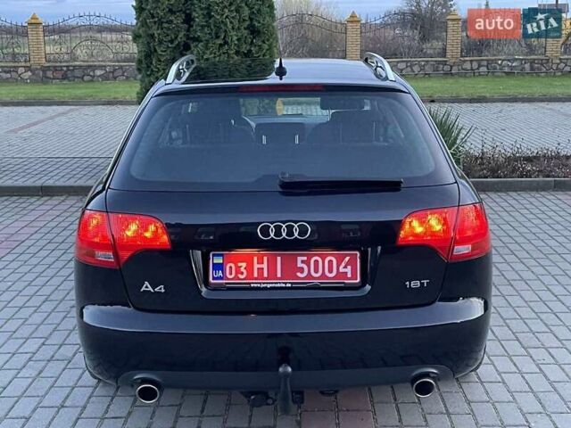 Чорний Ауді А4, об'ємом двигуна 1.8 л та пробігом 245 тис. км за 7500 $, фото 28 на Automoto.ua