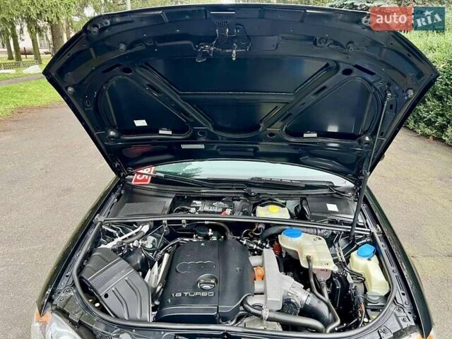 Чорний Ауді А4, об'ємом двигуна 1.8 л та пробігом 218 тис. км за 7650 $, фото 103 на Automoto.ua