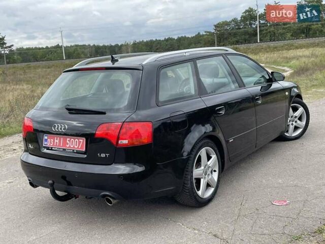 Чорний Ауді А4, об'ємом двигуна 1.8 л та пробігом 145 тис. км за 7650 $, фото 14 на Automoto.ua