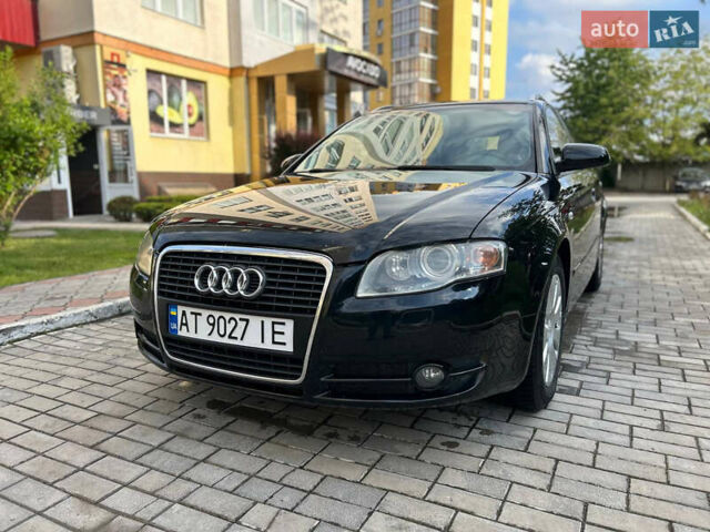 Черный Ауди А4, объемом двигателя 2 л и пробегом 383 тыс. км за 5950 $, фото 2 на Automoto.ua