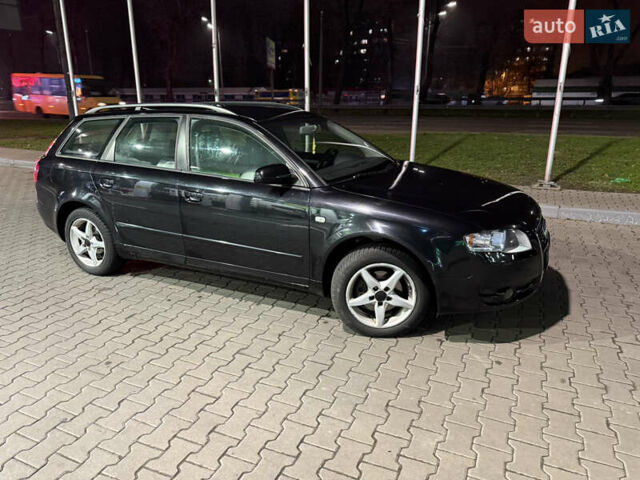 Черный Ауди А4, объемом двигателя 2 л и пробегом 300 тыс. км за 2950 $, фото 1 на Automoto.ua