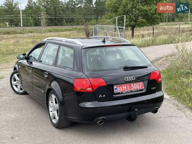 Чорний Ауді А4, об'ємом двигуна 1.8 л та пробігом 145 тис. км за 7650 $, фото 4 на Automoto.ua