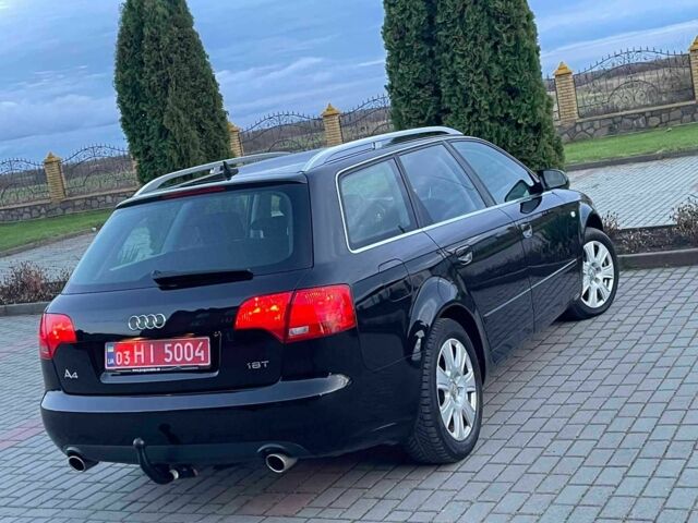Чорний Ауді А4, об'ємом двигуна 1.8 л та пробігом 245 тис. км за 7500 $, фото 1 на Automoto.ua