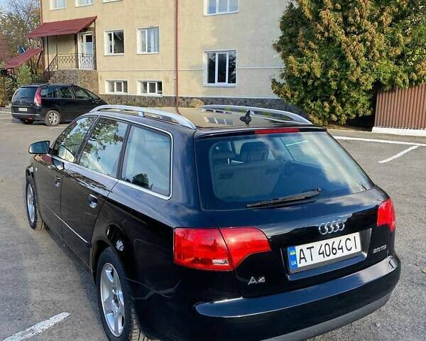 Ауді А4 2006 у Івано-Франківську на Automoto.ua Чорний Ауді А4, об'ємом двигуна 1.97 л та пробігом 339 тис. км за 6250 $, фото 10 на Automoto.ua