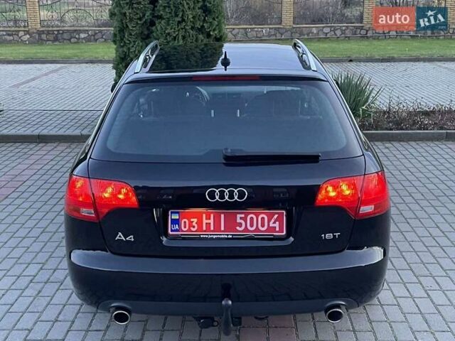 Чорний Ауді А4, об'ємом двигуна 1.8 л та пробігом 245 тис. км за 7500 $, фото 12 на Automoto.ua