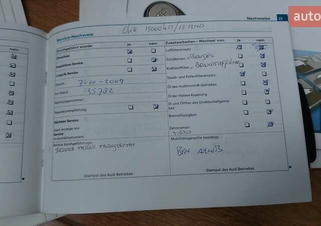 Чорний Ауді А4, об'ємом двигуна 2 л та пробігом 222 тис. км за 8350 $, фото 68 на Automoto.ua