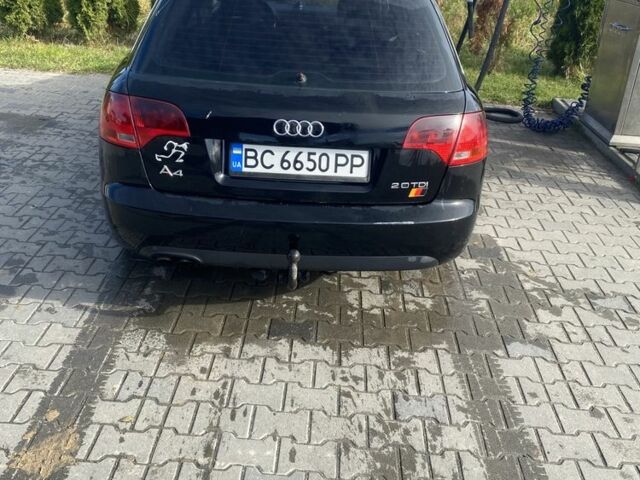 Черный Ауди А4, объемом двигателя 2 л и пробегом 376 тыс. км за 7000 $, фото 2 на Automoto.ua