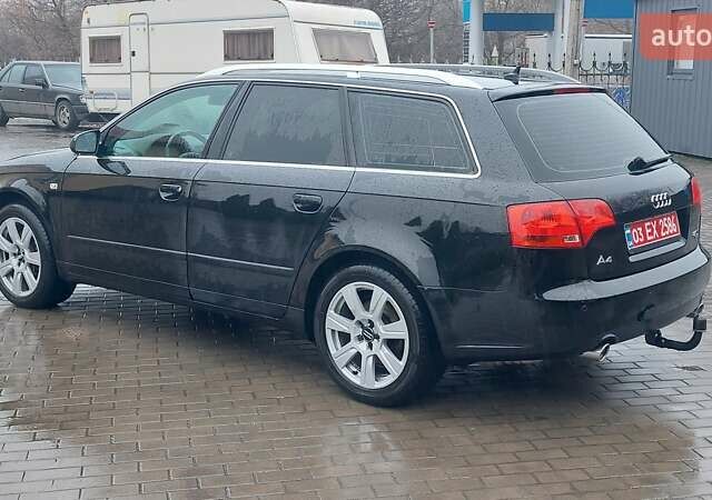 Чорний Ауді А4, об'ємом двигуна 2 л та пробігом 222 тис. км за 8350 $, фото 7 на Automoto.ua