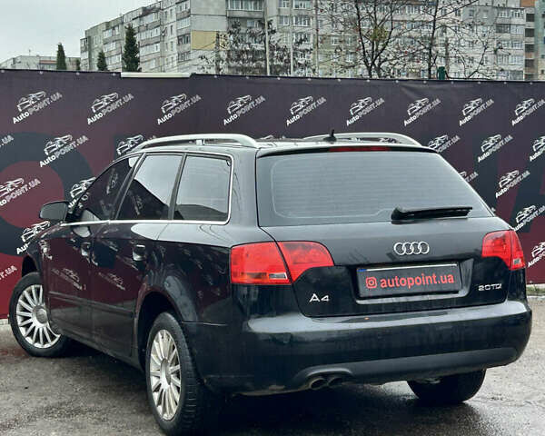 Черный Ауди А4, объемом двигателя 1.97 л и пробегом 345 тыс. км за 6300 $, фото 7 на Automoto.ua