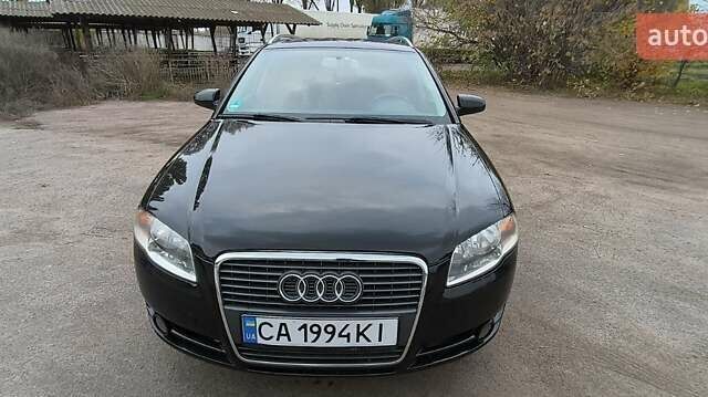 Черный Ауди А4, объемом двигателя 2 л и пробегом 283 тыс. км за 6500 $, фото 1 на Automoto.ua