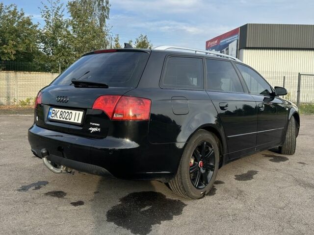 Черный Ауди А4, объемом двигателя 2 л и пробегом 242 тыс. км за 6200 $, фото 4 на Automoto.ua