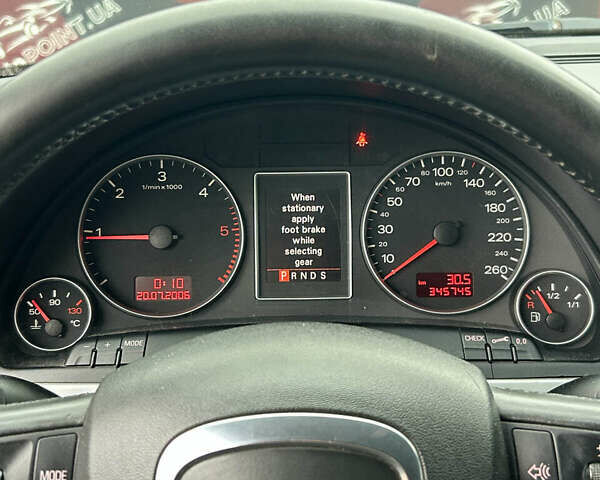 Черный Ауди А4, объемом двигателя 1.97 л и пробегом 345 тыс. км за 6300 $, фото 25 на Automoto.ua