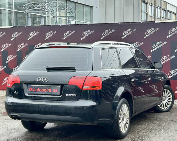 Черный Ауди А4, объемом двигателя 1.97 л и пробегом 345 тыс. км за 6300 $, фото 6 на Automoto.ua