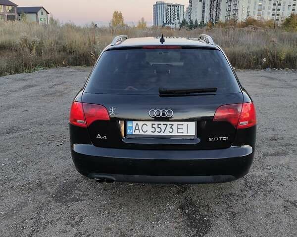 Черный Ауди А4, объемом двигателя 1.97 л и пробегом 283 тыс. км за 6600 $, фото 1 на Automoto.ua