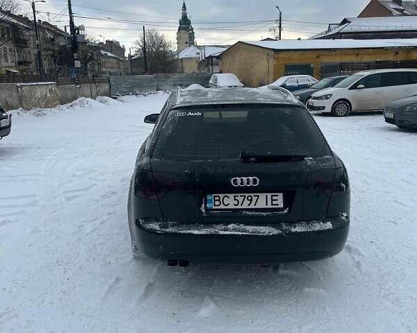 Черный Ауди А4, объемом двигателя 1.97 л и пробегом 296 тыс. км за 8200 $, фото 2 на Automoto.ua