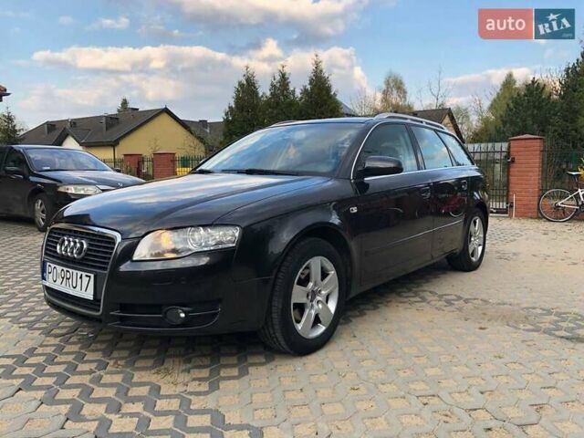 Ауді А4 2007 у Івано-Франківську на Automoto.ua Чорний Ауді А4, об'ємом двигуна 1.97 л та пробігом 320 тис. км за 7500 $, фото 1 на Automoto.ua