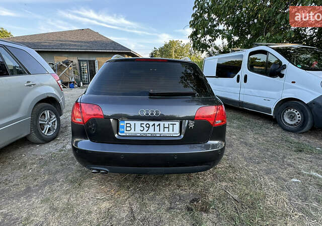 Чорний Ауді А4, об'ємом двигуна 1.97 л та пробігом 283 тис. км за 8000 $, фото 1 на Automoto.ua