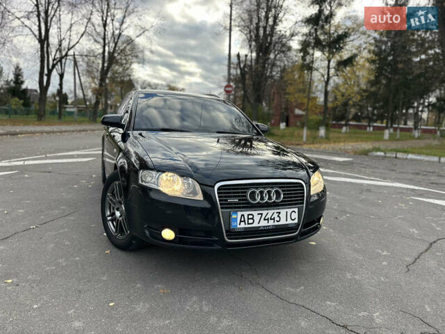 Ауди А4 2007 в Виннице на Automoto.ua Черный Ауди А4, объемом двигателя 1.97 л и пробегом 307 тыс. км за 7299 $, фото 3 на Automoto.ua