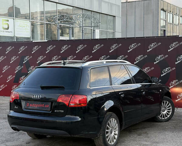 Черный Ауди А4, объемом двигателя 1.97 л и пробегом 345 тыс. км за 6500 $, фото 6 на Automoto.ua