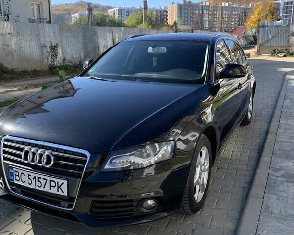 Черный Ауди А4, объемом двигателя 1.98 л и пробегом 299 тыс. км за 8750 $, фото 2 на Automoto.ua