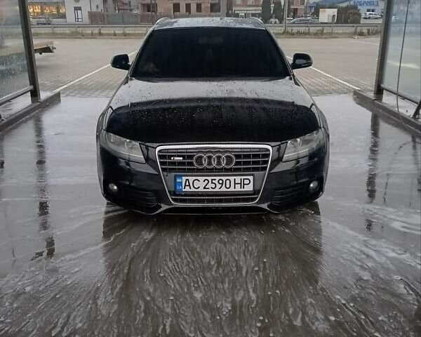 Черный Ауди А4, объемом двигателя 1.8 л и пробегом 270 тыс. км за 9500 $, фото 4 на Automoto.ua