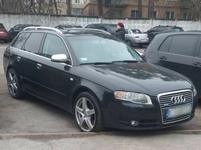 Черный Ауди А4, объемом двигателя 3 л и пробегом 370 тыс. км за 3995 $, фото 1 на Automoto.ua