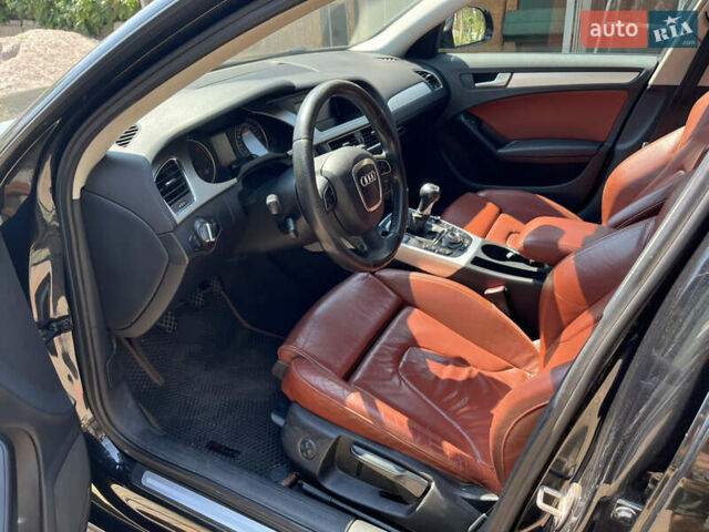 Черный Ауди А4, объемом двигателя 2 л и пробегом 209 тыс. км за 10000 $, фото 14 на Automoto.ua