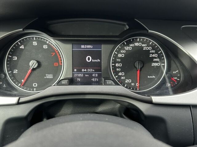 Чорний Ауді А4, об'ємом двигуна 1.8 л та пробігом 271 тис. км за 8749 $, фото 7 на Automoto.ua
