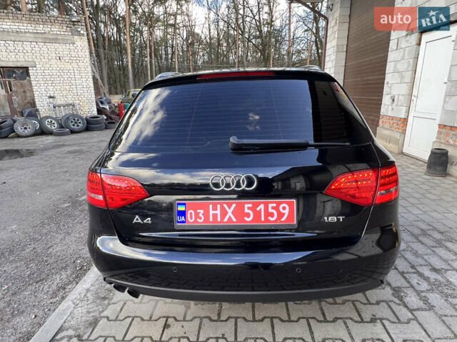 Черный Ауди А4, объемом двигателя 1.8 л и пробегом 232 тыс. км за 8500 $, фото 4 на Automoto.ua