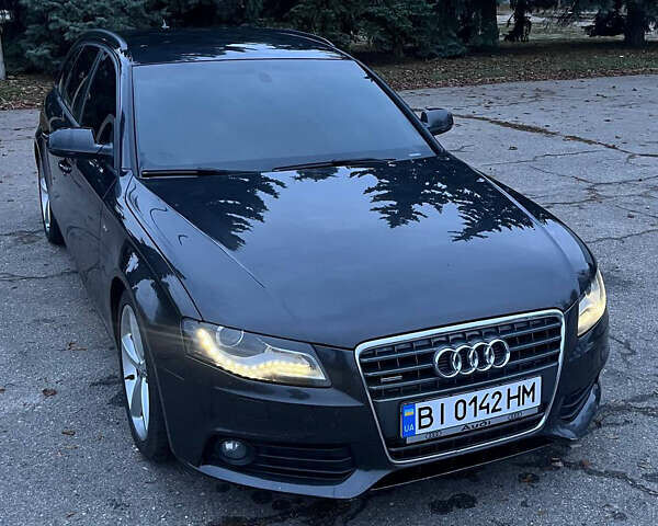 Черный Ауди А4, объемом двигателя 2 л и пробегом 227 тыс. км за 9700 $, фото 2 на Automoto.ua
