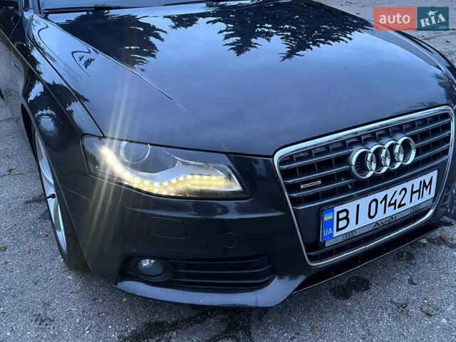 Черный Ауди А4, объемом двигателя 2 л и пробегом 227 тыс. км за 9700 $, фото 3 на Automoto.ua