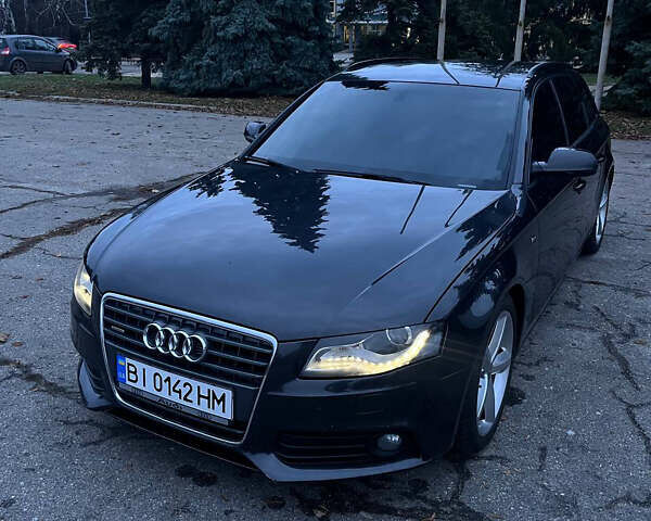 Черный Ауди А4, объемом двигателя 2 л и пробегом 227 тыс. км за 9700 $, фото 1 на Automoto.ua