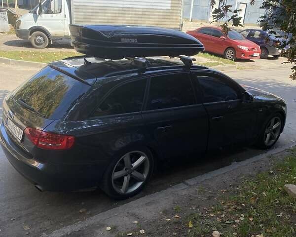 Чорний Ауді А4, об'ємом двигуна 2 л та пробігом 225 тис. км за 10000 $, фото 1 на Automoto.ua