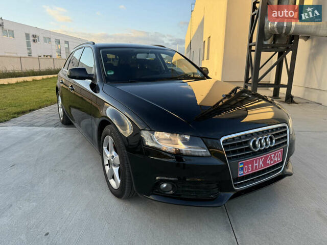 Черный Ауди А4, объемом двигателя 2 л и пробегом 168 тыс. км за 9500 $, фото 2 на Automoto.ua