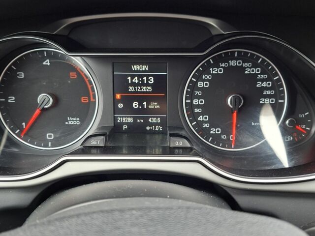 Черный Ауди А4, объемом двигателя 2 л и пробегом 220 тыс. км за 13900 $, фото 6 на Automoto.ua