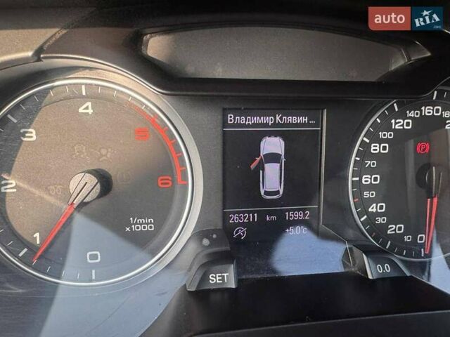 Черный Ауди А4, объемом двигателя 2 л и пробегом 263 тыс. км за 11500 $, фото 2 на Automoto.ua