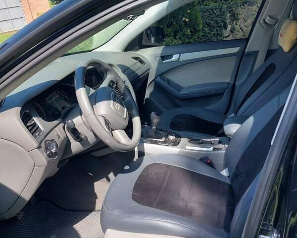 Черный Ауди А4, объемом двигателя 1.97 л и пробегом 214 тыс. км за 9800 $, фото 2 на Automoto.ua