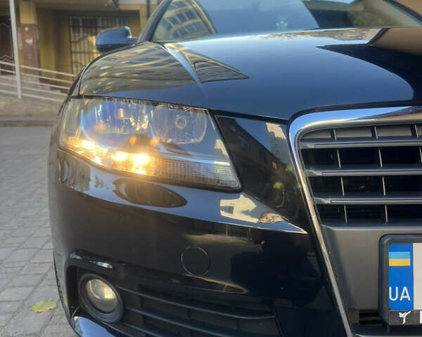 Черный Ауди А4, объемом двигателя 2 л и пробегом 174 тыс. км за 10000 $, фото 5 на Automoto.ua